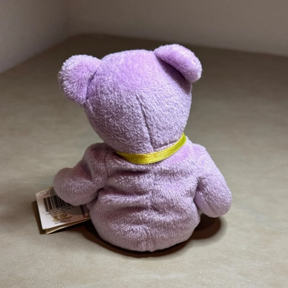 Holy Bible - Eternity - Butterfly Bear Purple Bear with Butterfly Embroidery